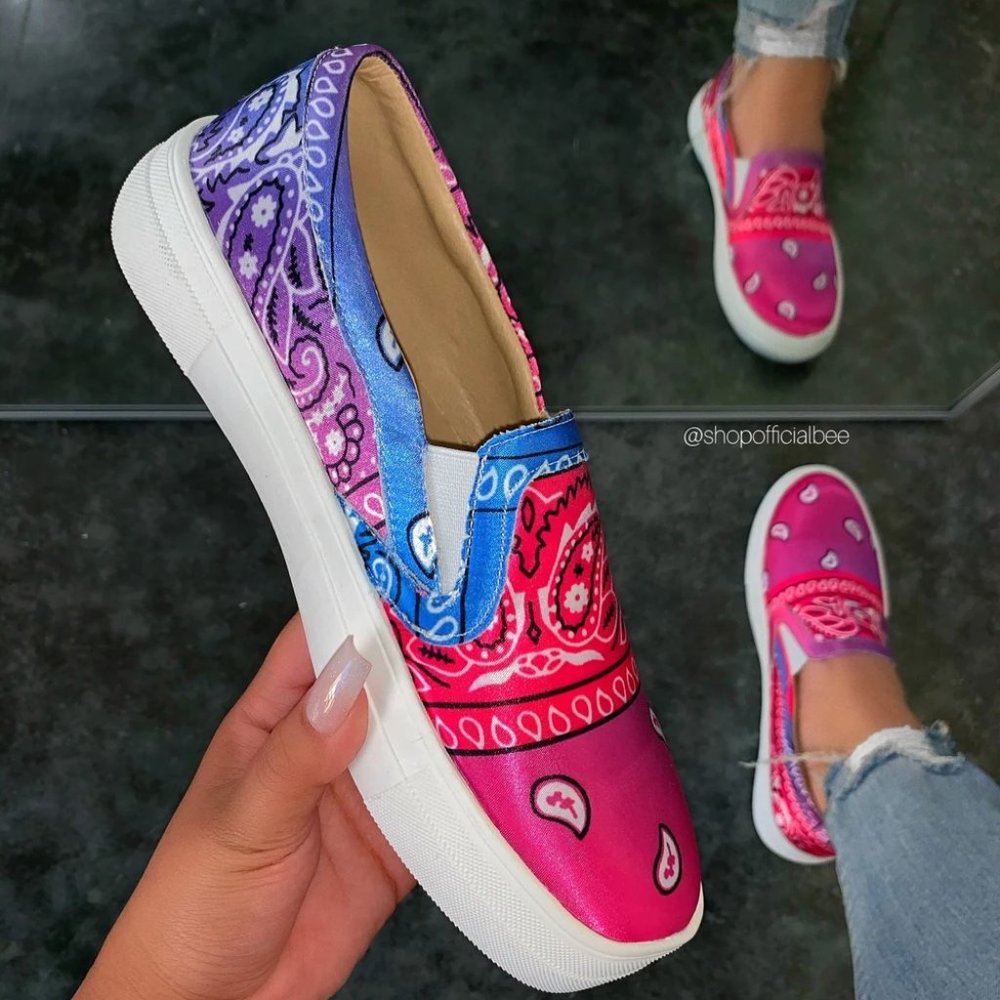 Multi color vans